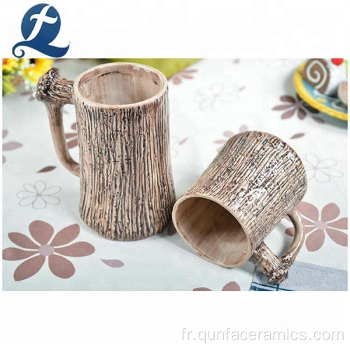 Tasses en céramique ménagères créatives de thé à café personnalisées de haute qualité